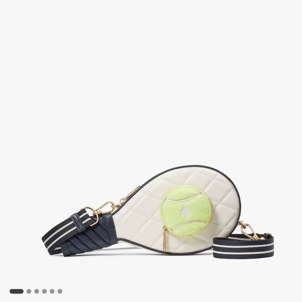 Grand Slam 3D Tennis Raquet Crossbody {Preloved}